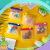 7/21 Peças Sacos Porta-Pílulas Reutilizáveis com Zíper Organizador de Medicamentos Autovedantes Translúcidos Sacos para Medicamentos Sacos de Viagem