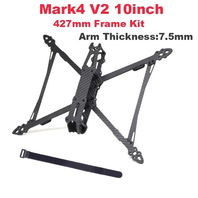 Mark4 V2 10inch FPV Frame Combo Set F405 V3S FC 60A 4-in-1 ESC 3115 900KV Motor Propeller ELRS for RC FPV Freestyle Racing Drone