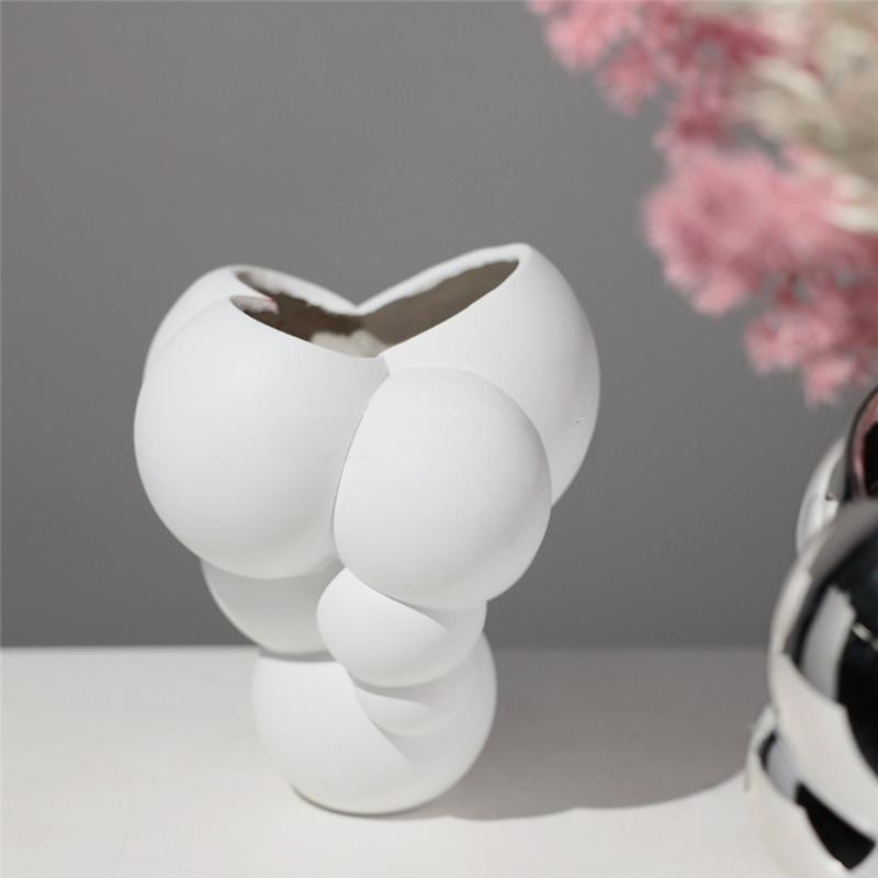 M-Modern-Ins Nordic Bubble Cloud Vase Handicraft Decoration Vase