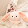 Cute Animal Plush Pendant Doll Rabbit Elephant Panda Bear Stuffed Cartoon Plush Dog Cat Animal Plush Toy Keychain Gift
