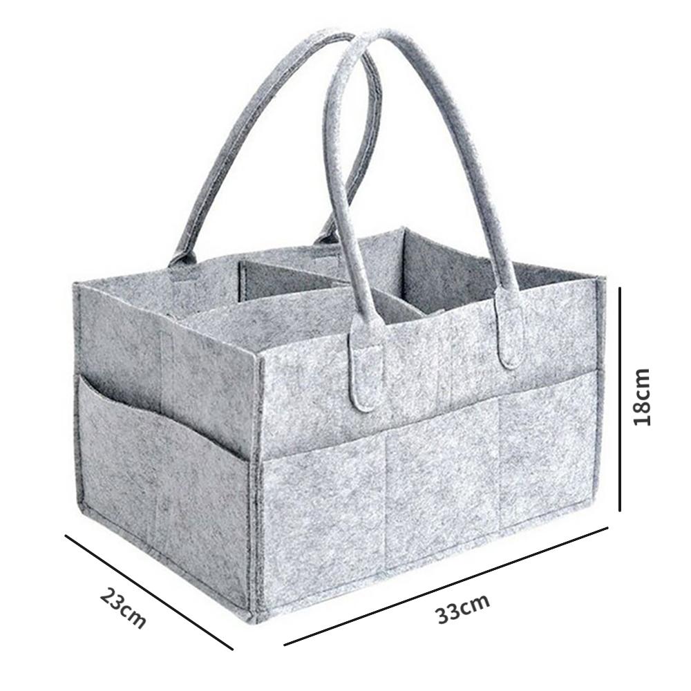 Diaper bag organizer, portable holder, bag changing table, and car supplies storage box, diaper bag