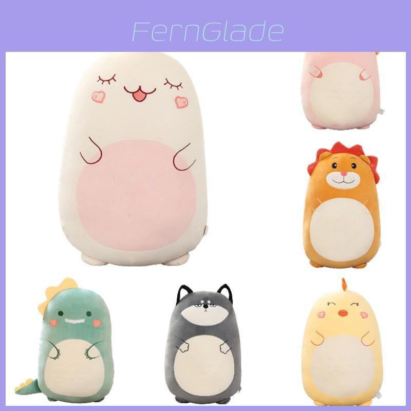 Soft And Adorable Animal Plush Toy Pillow For Children's Gift Dinosaur/lion 17.1in-31.5in
