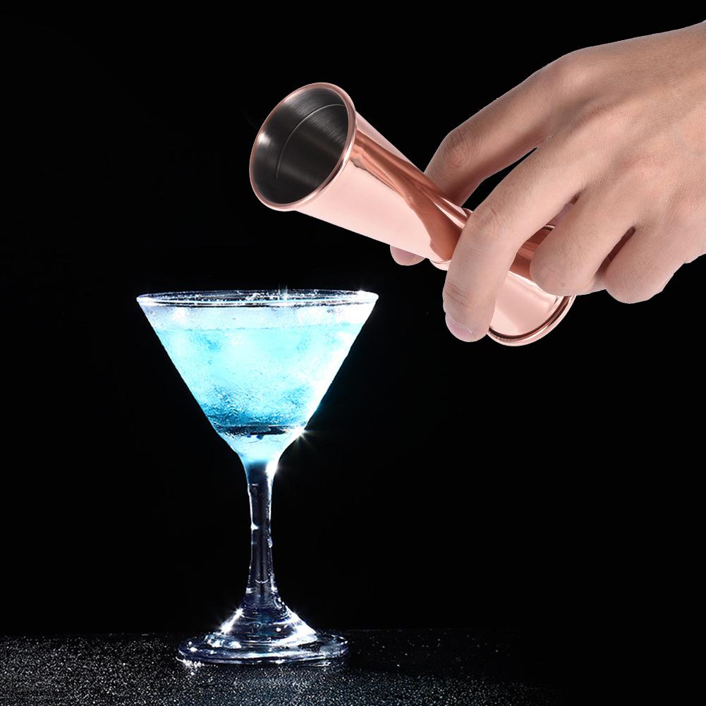 304 Edelstahl Bar Wein Cocktail Shaker Doppel Jigger Bartending Messwerkzeug