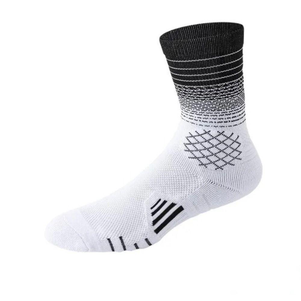 Breathable Sport Socks Fast-drying Cycling Riding Socks Middle Stockings  Running