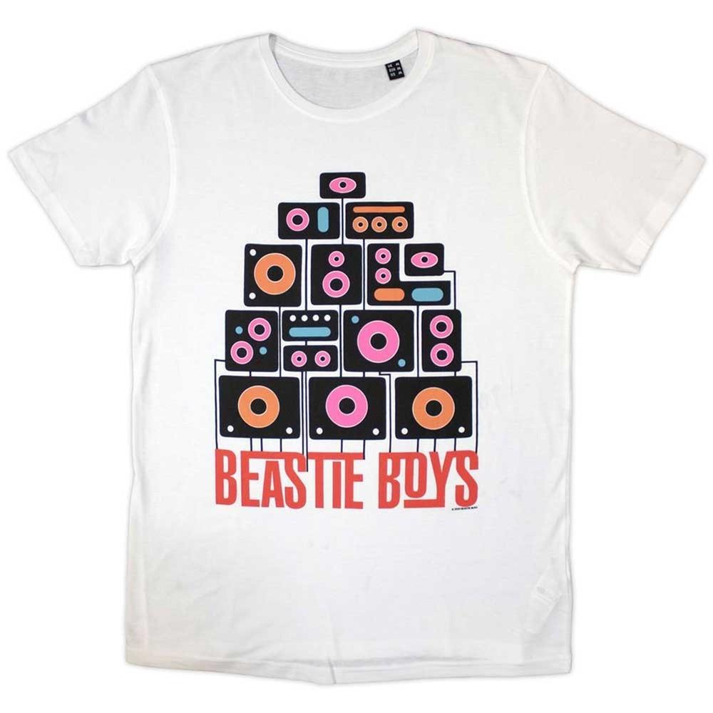 Beastie Boys TShirt Tape Band Rap Official New White Unisex T-Shirt XXXXL