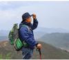 Aluminum Alloy Telescopic Hiking & Trekking Poles with Straight, T-Handle, Curved Handles for Skiing, Climbing, and Elderly Use
