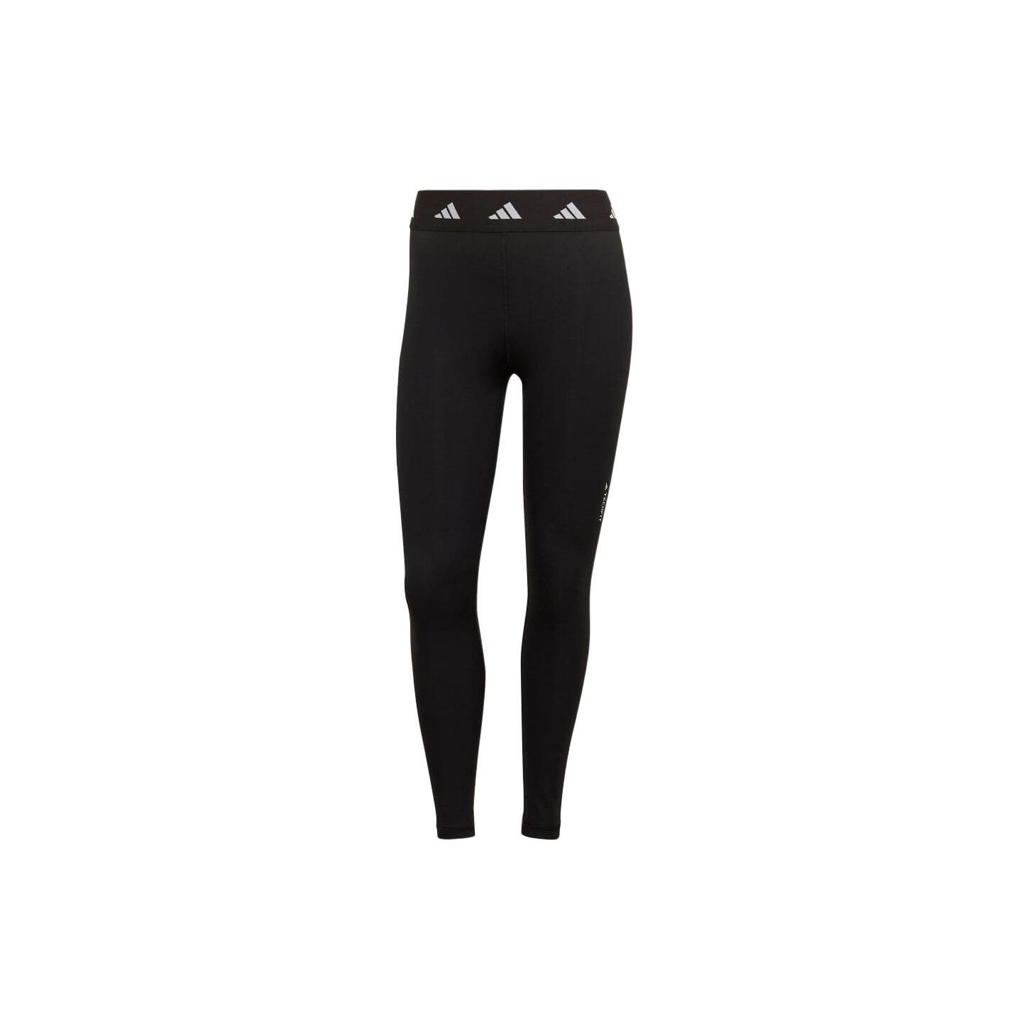 (WMNS) adidas Techfit 7/8 Leggings Asia Sizing Black Women s HF6680 L