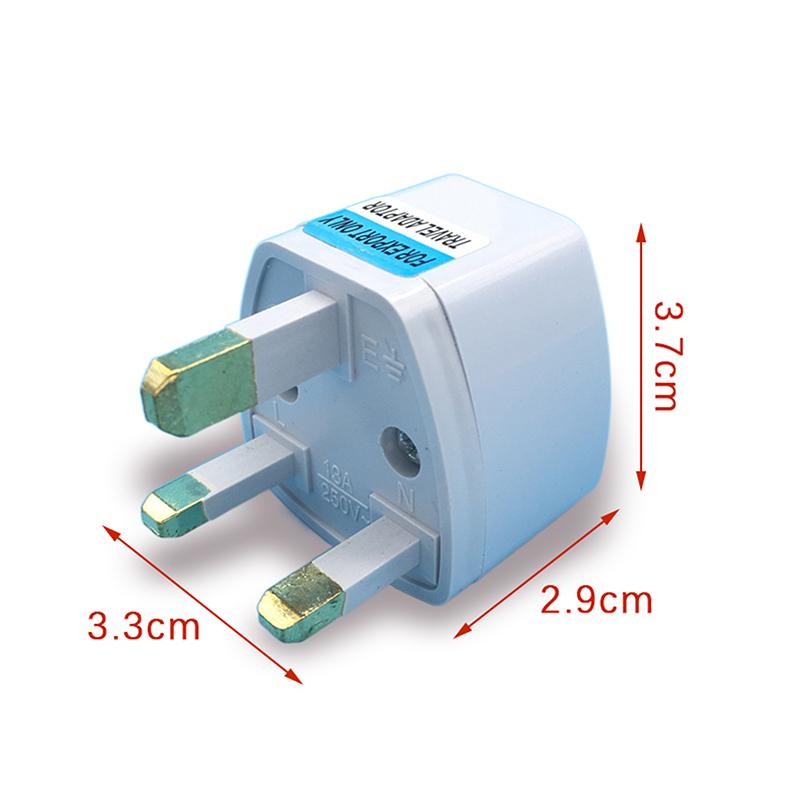 Uk Plug 10A 250V Hong Kong Travel Power Adapter Plug Socket Converter British Standard English Singapore Malaysia Macau