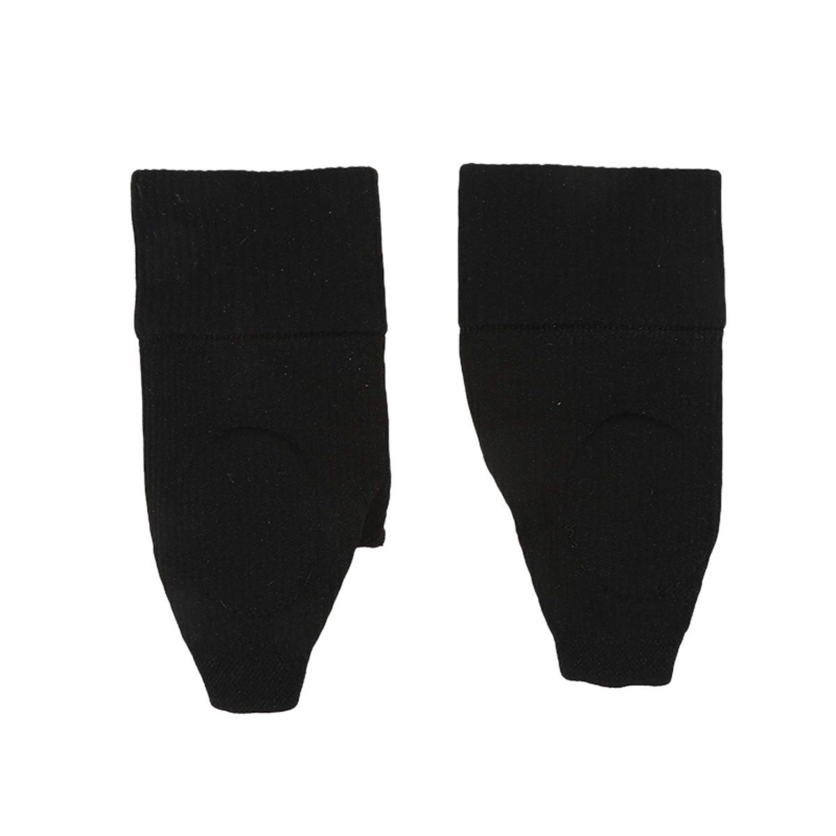 

1 пара защитных наручей для большого пальца, мужская и женская мягкая защита от растяжений суставов, напульсник, перчатки для спортзала, фитнеса, перчатки с половиной пальцев S чёрный