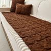 Thick and Soft Plush Sofa Slipcover Straight Sofa Cushion Fabric Mat Cushion Towel In Autumn and Winter Seat Couch Mat Living Room Home Decoration