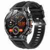 2026 AK82 Sports Smartwatch with Flashlight BT Call 1.8inch Round Screen IP68 Waterproof Fitness Tracker Smart Watch for Men