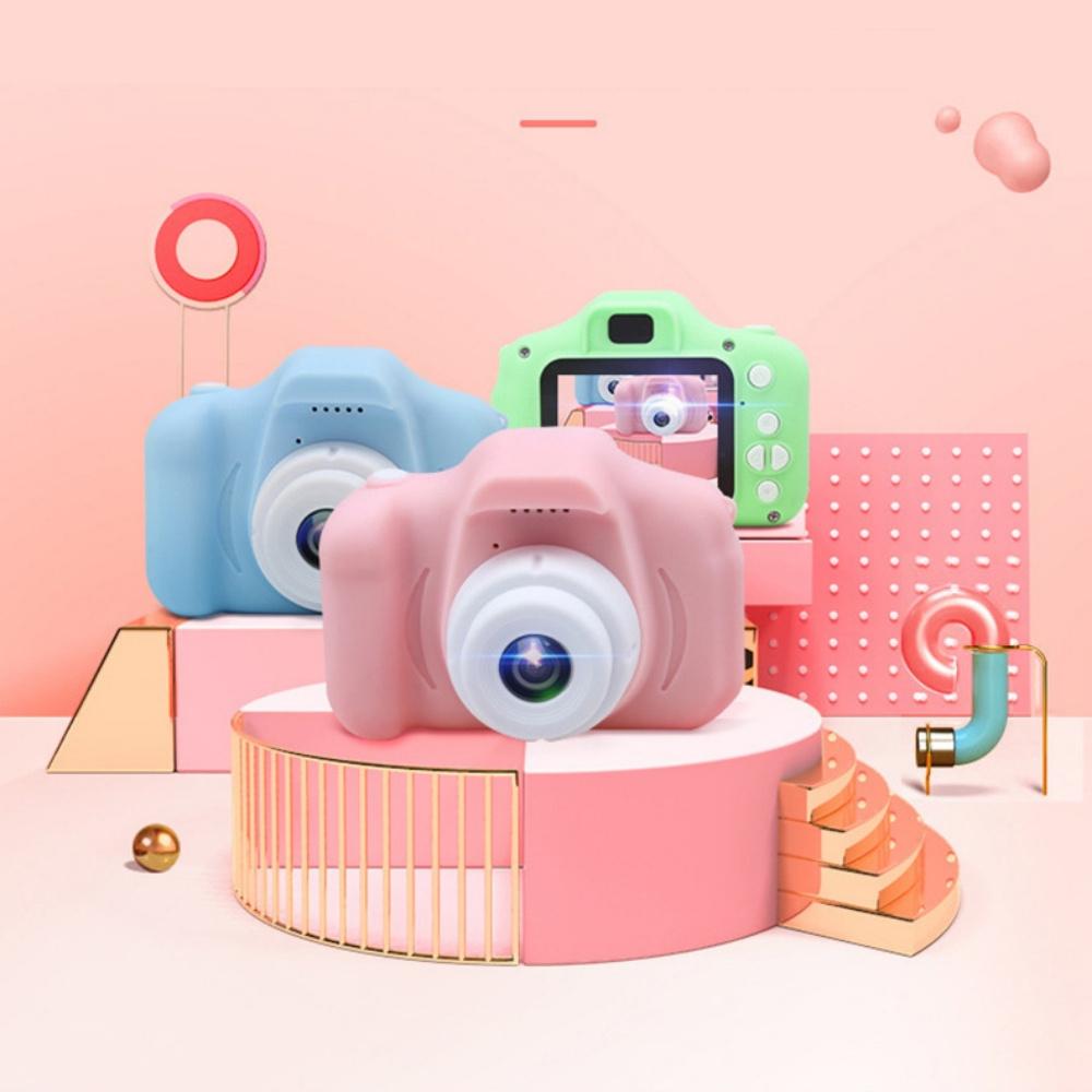 HD Mini Digital Kids Camera X2 Children Camera Can Take Pictures Video Small Camera Photography Children Birthday Gift Kids Toys