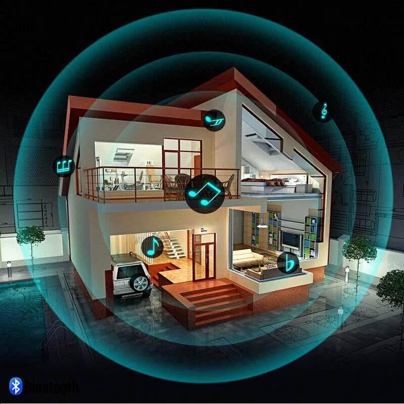 SAST Wireless Bluetooth Wall-Mount Speaker System CN Plug (adapter Included)