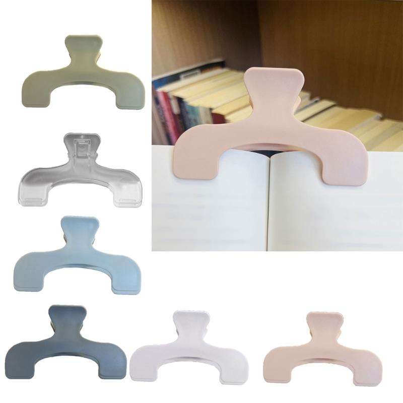 Book Clip for Reading Portable Book Page Holder Book Opener Holder Page Marker Clips Book Reading Accessories