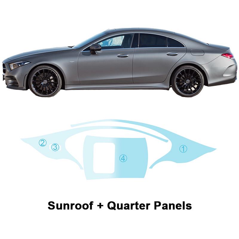 Mercedes-Benz CLS C257 (22-24) TPU Invisible Anti-Scratch Brightening Protective Film