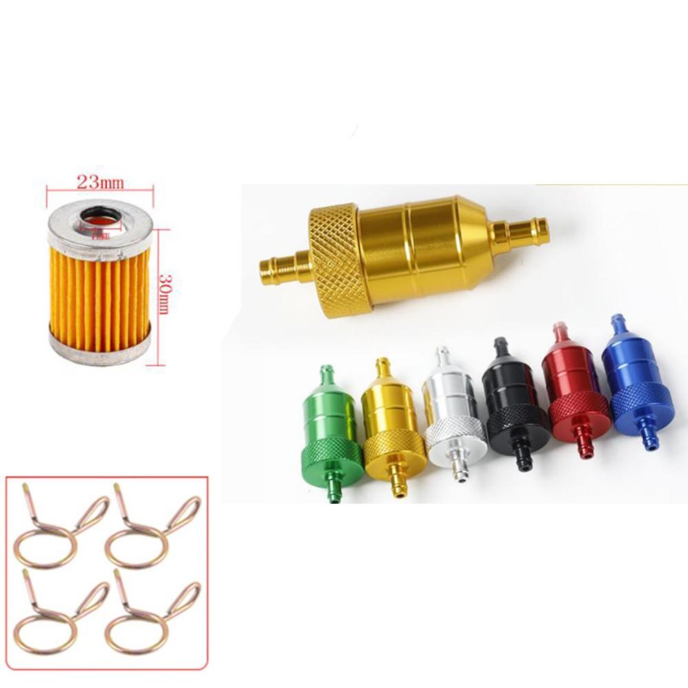 

Aluminum Fuel Filter Inline Filter Motorcycle Fuel Filter срібний