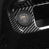 Vehicle Interior Trim Accessories Rear Air Vent Decorative Frame Covers ABS Material For KIA SELTOS 2021-2023 Left-hand Drive
