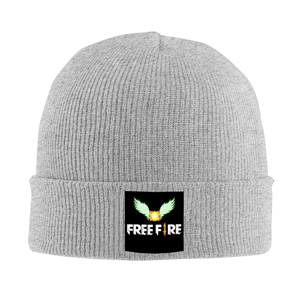 pc Free Fire Game Lover Beanie Hats Bonnet Hats Unisex Women Cute Hippie Knit Hat Spring Design Head Wrap Caps