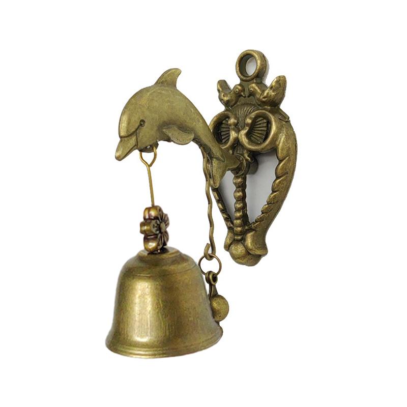 

Vintage Style Animal Doorbells Metal Iron Bells Wind Bells Puppy Elephant Owls Wall Hanging Decoration Outdoor Wind Chimes Gift