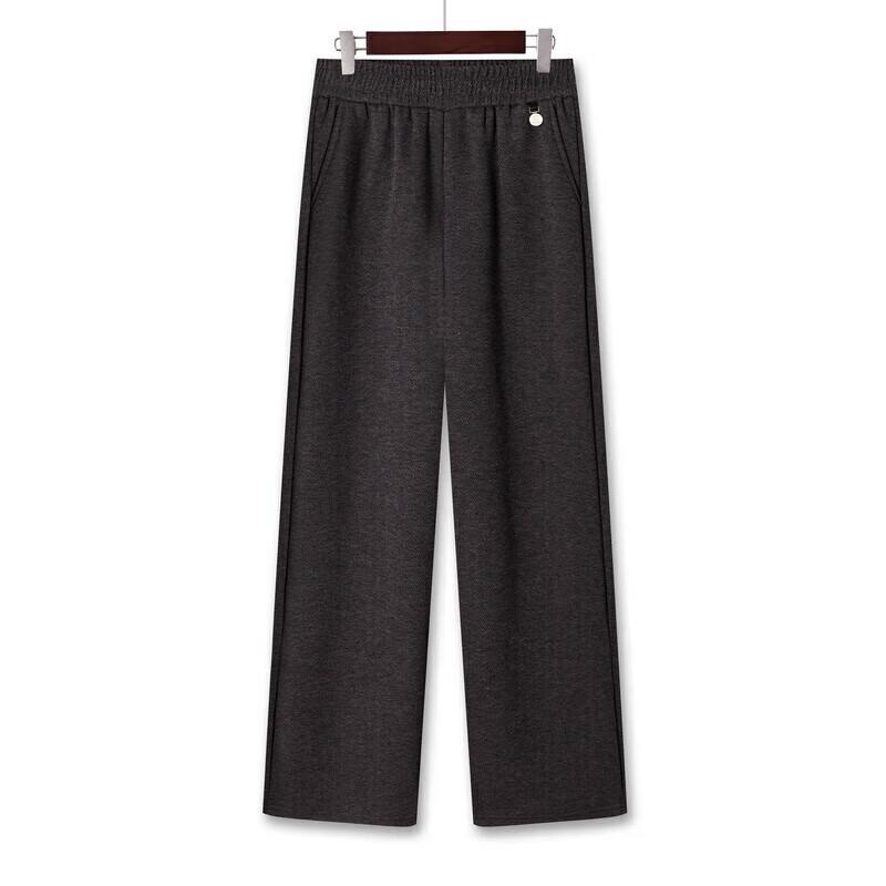 

XUEXI Women s Autumn/Winter Wool Straight-Leg Casual Pants XL