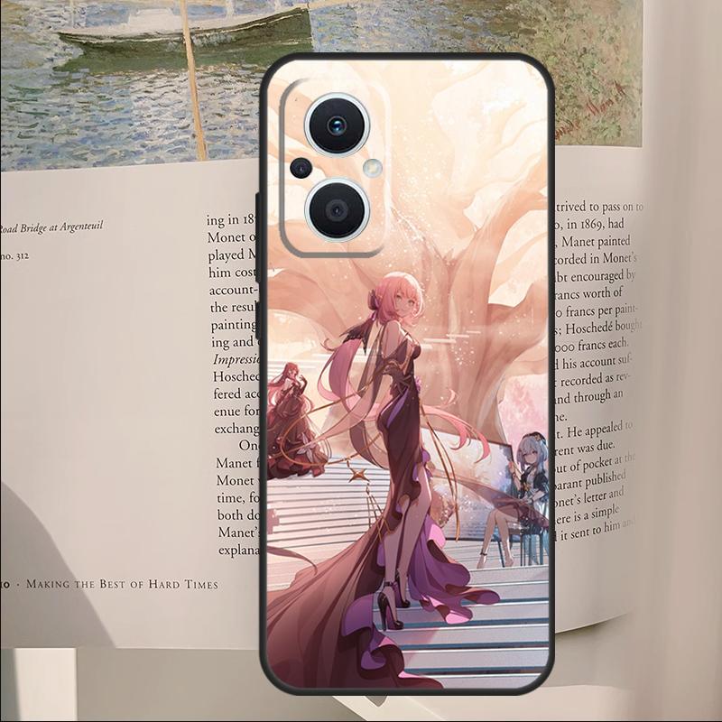Honkai Impact 3rd Cover For OPPO Reno 7 8 Lite 11F 12F 13F 14F 10 11 12 13 14 Pro OPPO Find X6 X8 X9 Pro Case