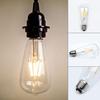 2W-8W Edison ST64 E27 Vintage Retro Screw LED Filament Light Bulb
