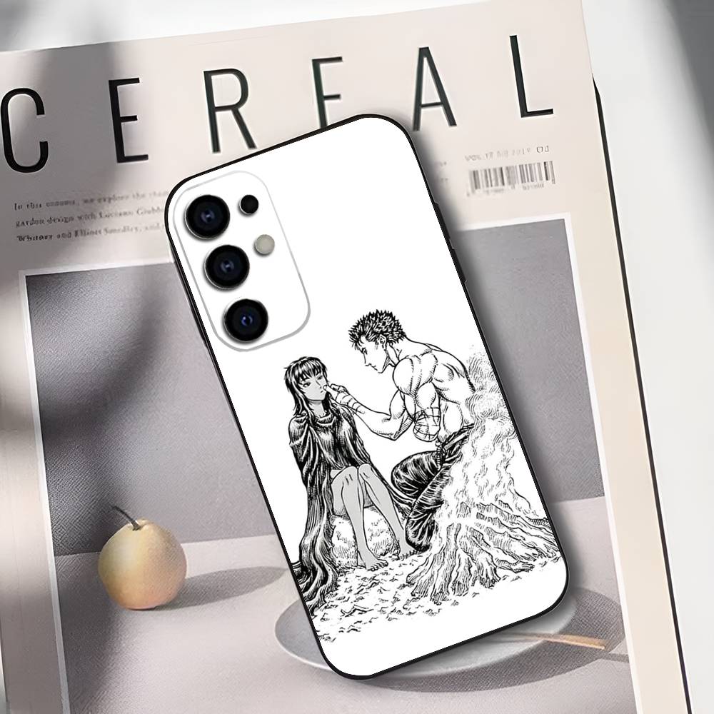 

B-Berserk Гатс Каска Чохол для телефону Силіконовий М який Для Samsung S25,S24,S21,S22,S23,S30,Ultra,S20,Plus,Fe,Lite Samsung S23ULTRA5G