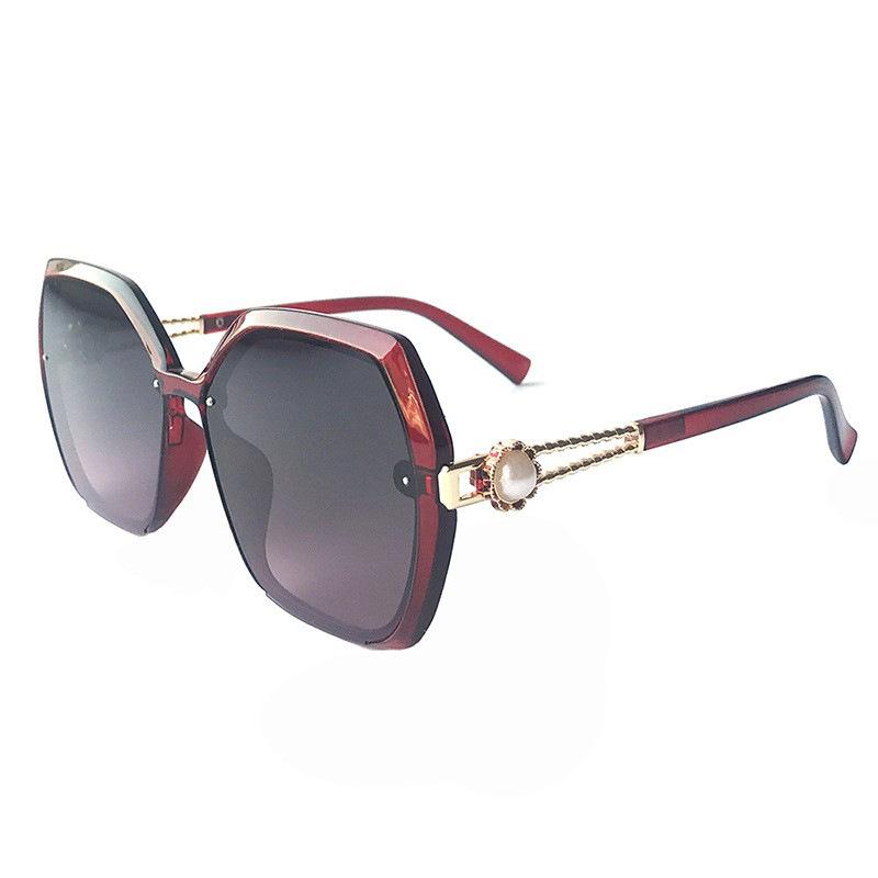 Pearl Polarized Sunglasses Fashionable And Elegant Sunglasses Driving Uv Protection Sunglasses Uv400 Light Luxury
