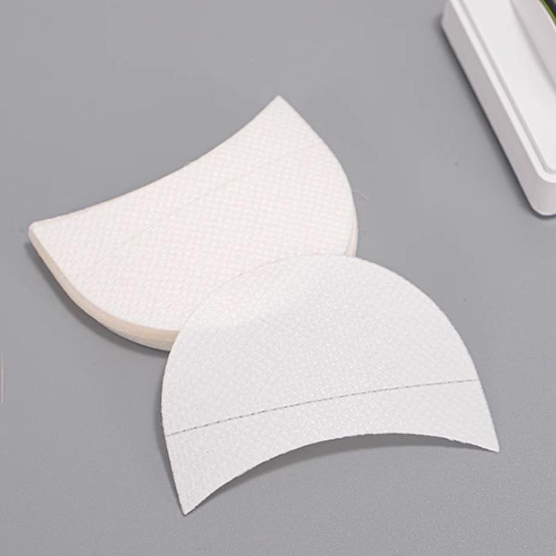 Eyelash Removal Crescent Pads: Soft, Non-Curling, Adhesive Eye Patches for Extensions