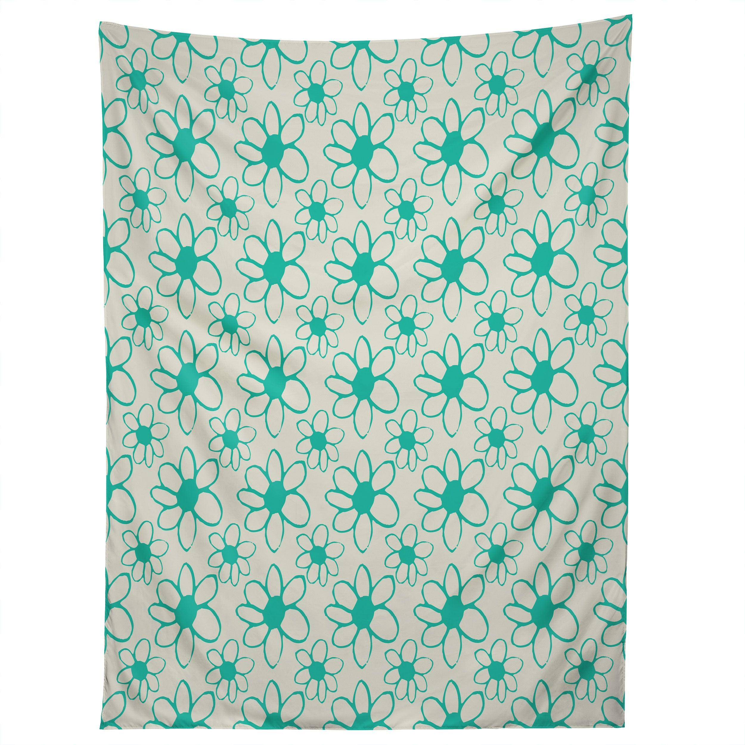 MOD FLOWERS tapestry 75x100
