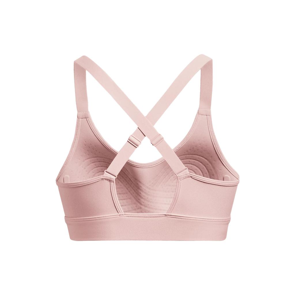 Under Armour Continuum Mid Sports Bra Medium Support Women Underwear Pink 1372559-676