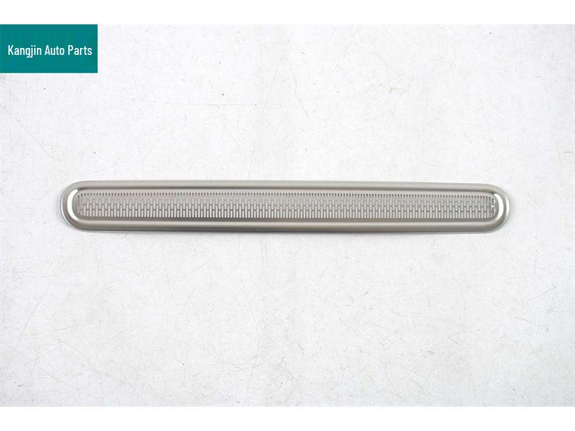 Dustproof Horn Cover for Lantu Taishan Models - Stainless Steel Interior Mod, Silver.