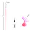 15Pcs Dotting Pen  Handle Nail Diy Art Uv Gel Nail Brush Acrylic Brushes