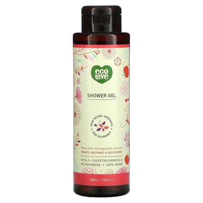 Shower Gel, Tomato, Beetroot & Red Pepper, 500ml (17.6fl Oz)