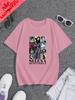 Singer SELENA Quintanilla Fashion Poster Printed Unisexs Shirt Everyday Casual Street Wear Springsummer Cotton 0 Neck Tshirt