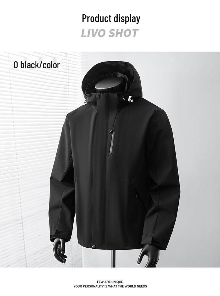 Trendy Windproof Waterproof Couples' Mountaineering Jacket