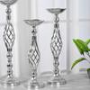 Metall Blumenarrangement Ständer Hochzeitsblumen Mittelstücke Elegante Blumenvase Kandelaber Kerzenhalter für Heimdekorationen