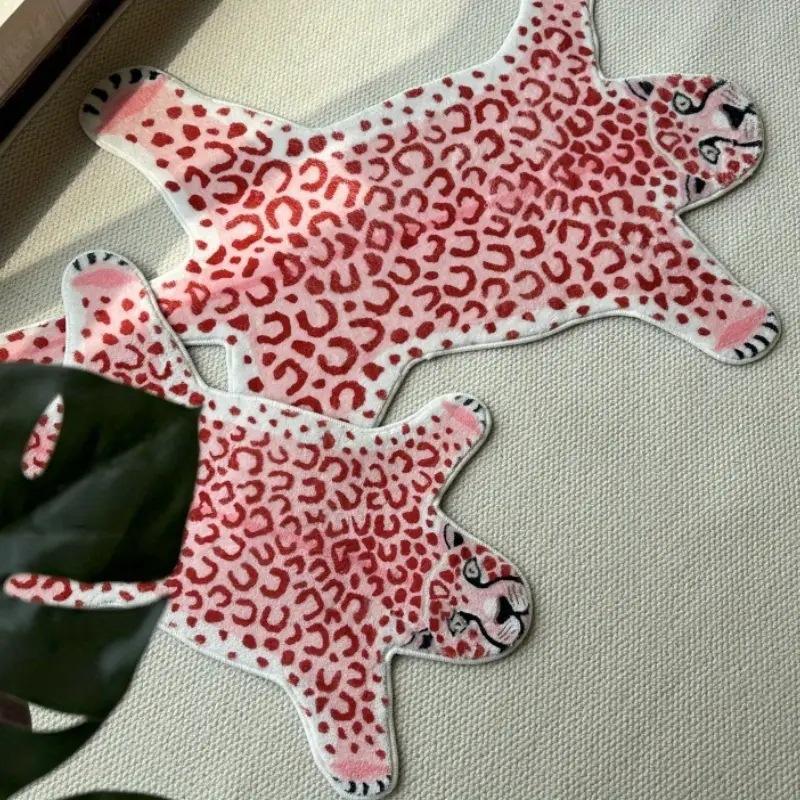 Cartoon Tiger Carpet Home Decoration Anti Slip Mat Living Room Bedroom Bedside Carpet