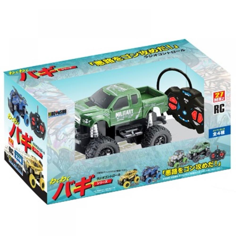     Rc Waku Waku Buggy Green Buggy Pickup MoDel Dk 27 04D D