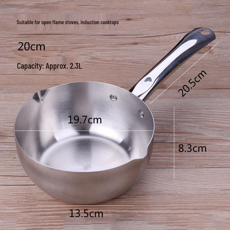 LIEI Thickened Aluminum Instant Noodle Pot