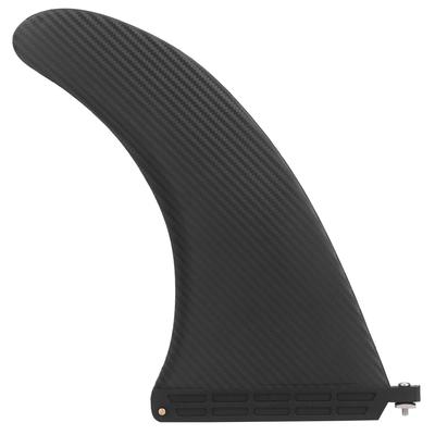 10in Surfboard Fin Faux Carbon Fiber SUP Board Watershed Balancing Rudder Surfboard AccessoryCarbon