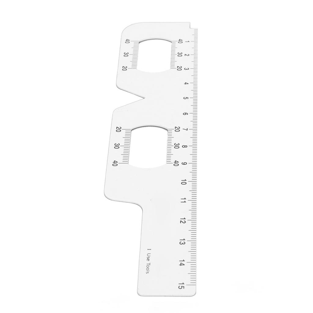 3Pcs Eye Measurement Ruler Distance Pupil PD Measuring Gauge 2 In 1 Ophthalmology Tool