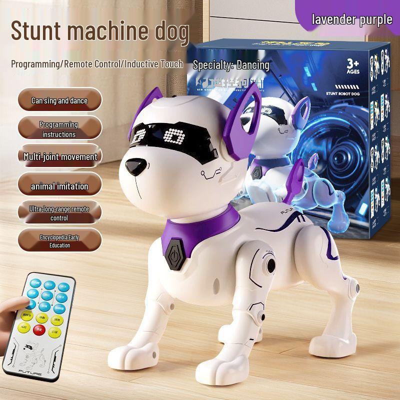 Electric Remote Control Dog Robot Toy for Kids Gift Box