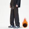 2024 Autumn Winter New Men Fashion Trend Pants Men Casual Loose Comfortable Thick Trousers Male Warm High-Grade Pants