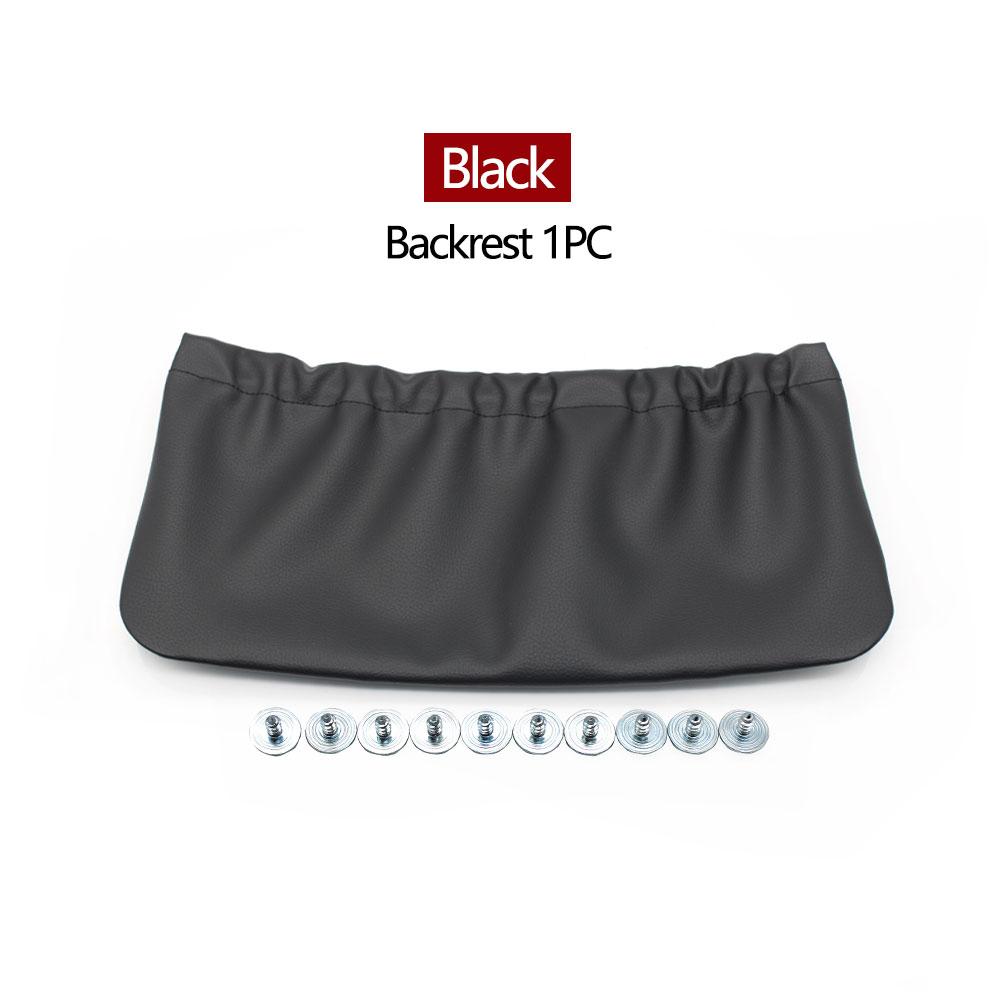 Car Left Right Leather Backrest Storage Pocket Cover Seat Bracket Trim For Mercedes Benz E Class W211 E200 E250 E300 2005-2008