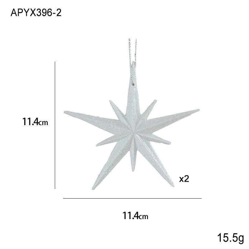 3D Irregular Christmas Tree Pendant Ornament