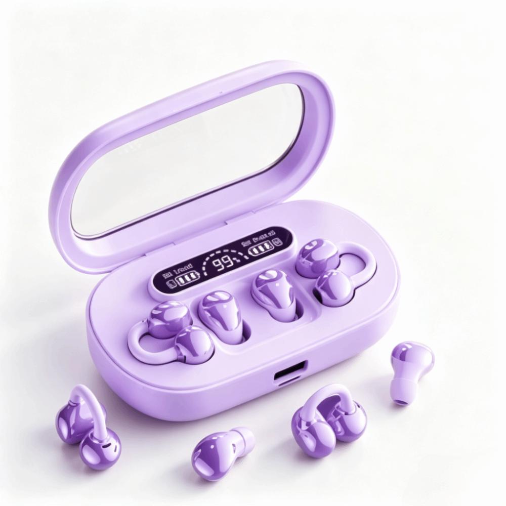 Low-delay Wireless Bluetooth Headphone HiFi In-ear Earbuds Wireless Sleep Earphones Sports
