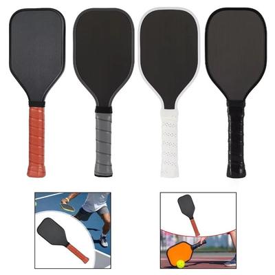 Carbon Fiber Frosted Surface Pickleball Paddle Lightweight Long Handle Sweet Spot Trainer Wear Resistant Professional