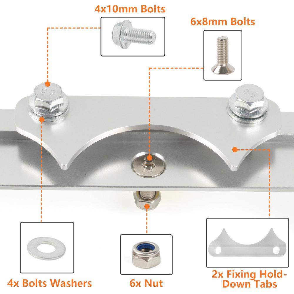 Optima D34 34/78 Aluminum Battery Trunk Mount Bracket for Car Modification
