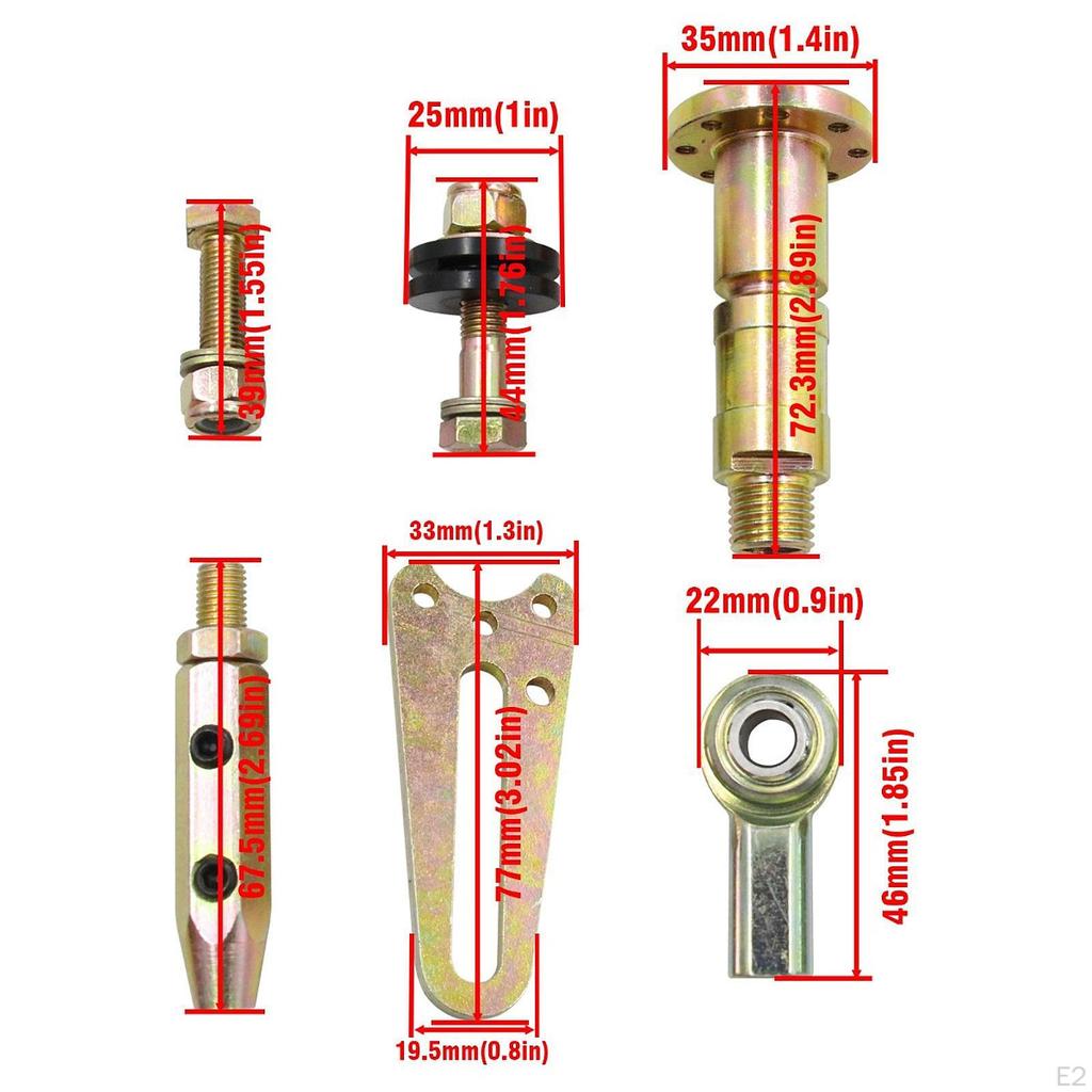 Transmission Column Shift Linkage Kit High Performance Aca-1807 Auto Accessories Adjustable Directly